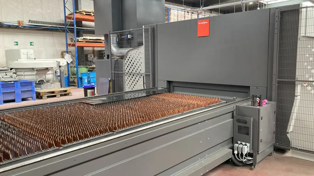 Bystronic fiberlasersnijmachine
