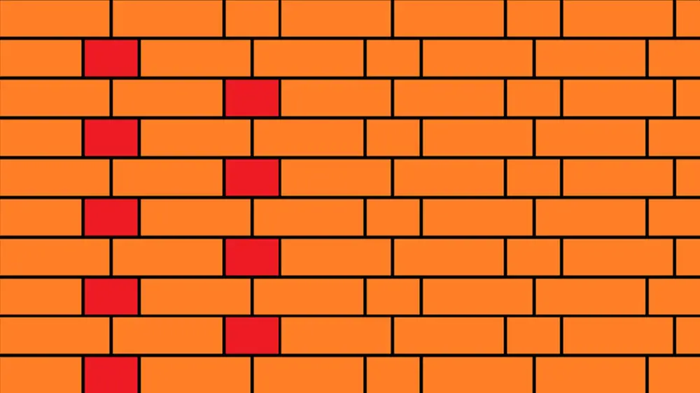 kettingverband bakstenen metselwerk