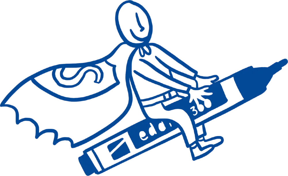 superhero edding visuele communicatie