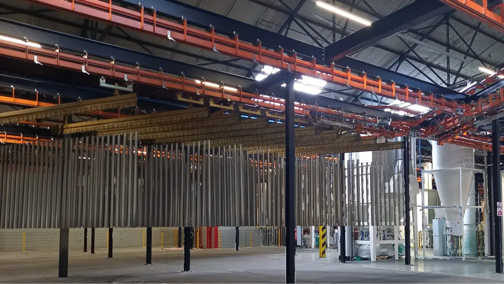 Foto Zwevegem powercoating