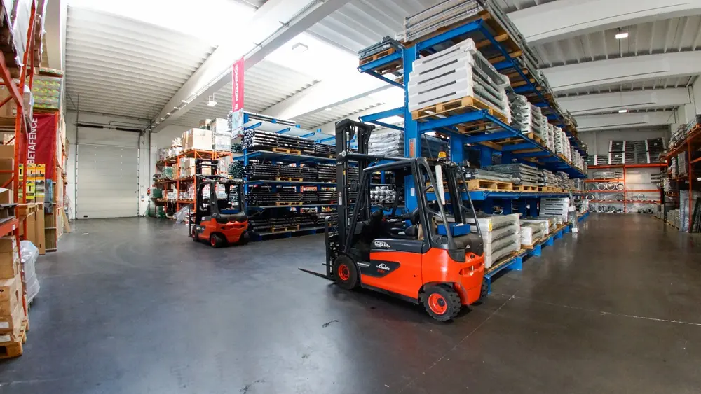 Magazijn Betafence Sulmon