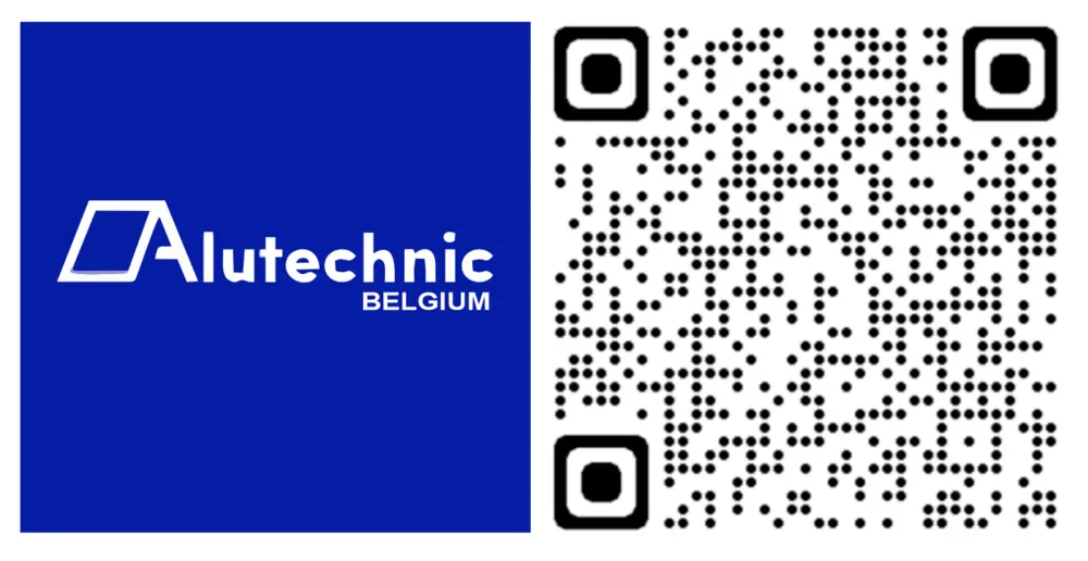 logo en QR code alutechnic