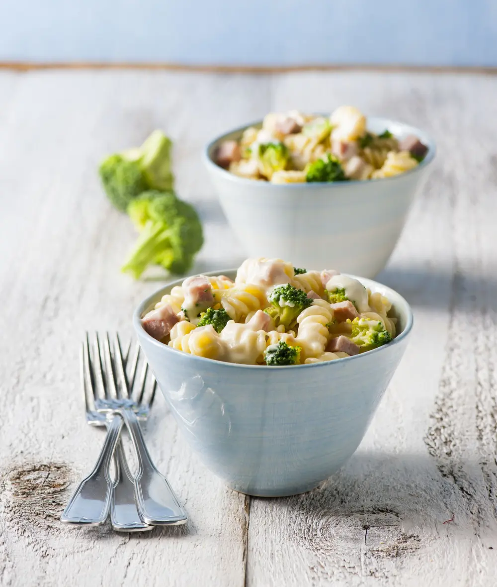 Spirelli ham kaas brocoli