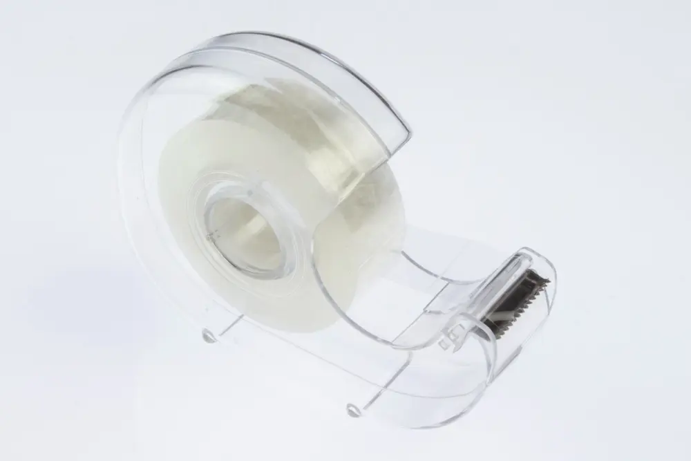 PLAKBANDHOUDER KANGARO KERN 25MM TRANSPARANT TAPE 19MMX33M