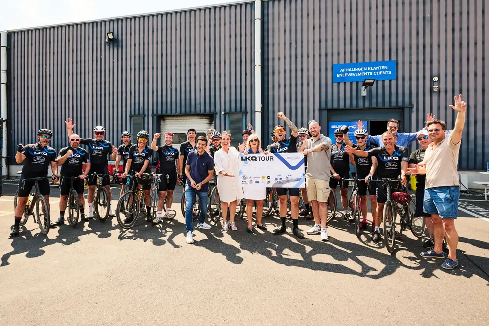 Derde editie LKQTour brengt 27.640 euro op voor Make-A-Wish