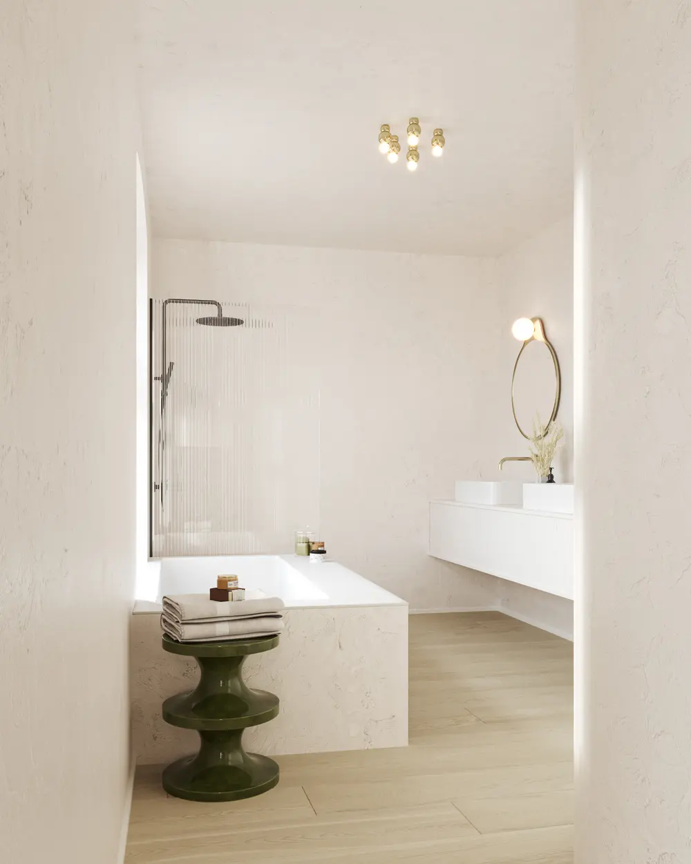 Badkamer in woonunit Karmelklooster