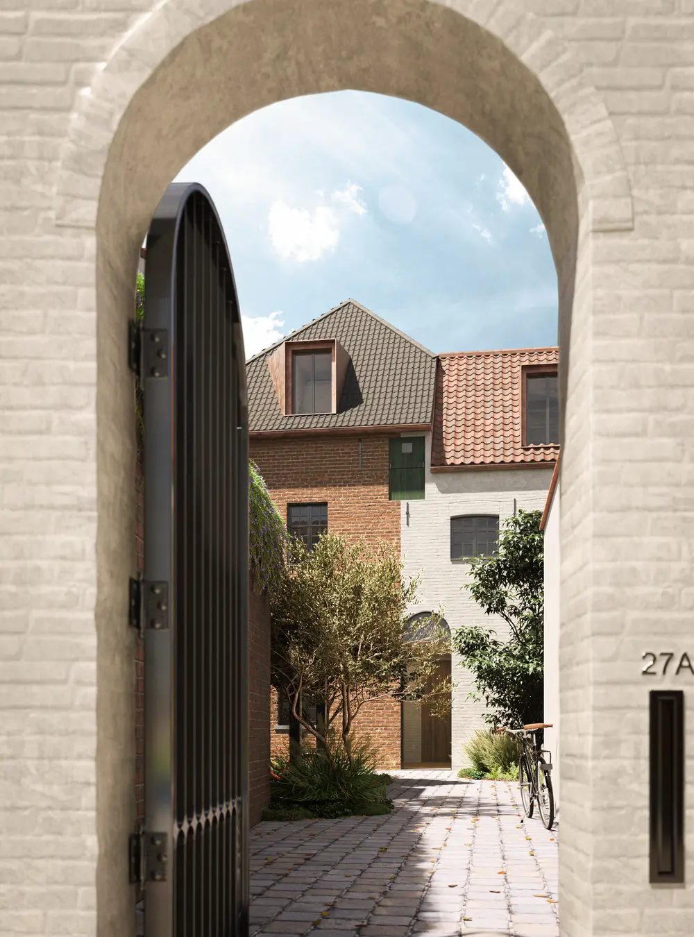 Deuropening Karmelklooster