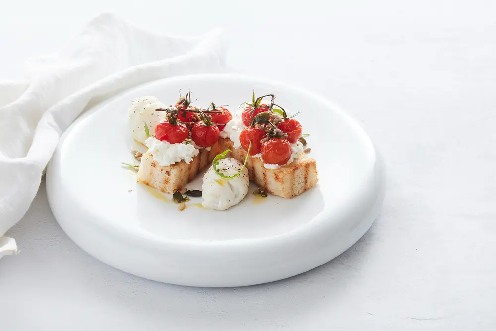 Schartongrolletjes met toast