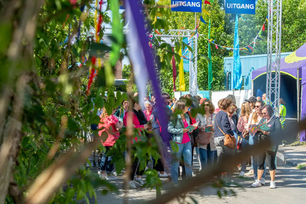 Communicatie op corporate festival