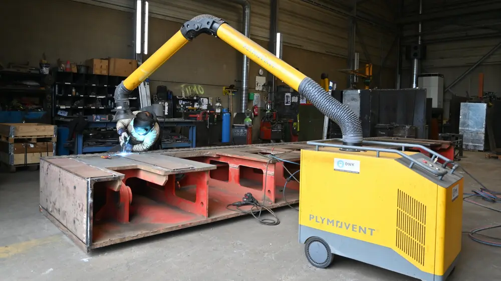 Plymovent mobiele lasrookafzuiger