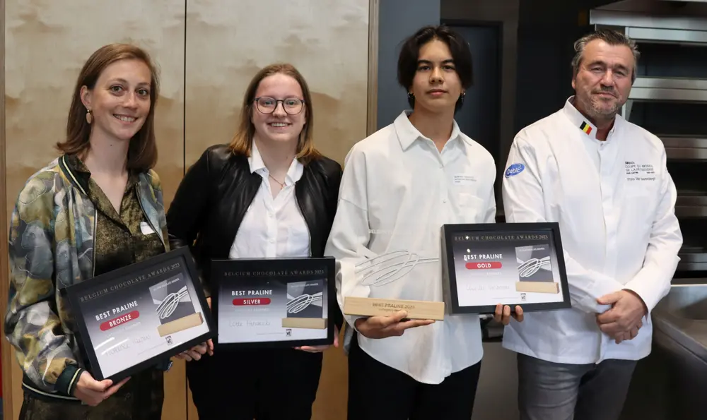 podium Beste Praline Student