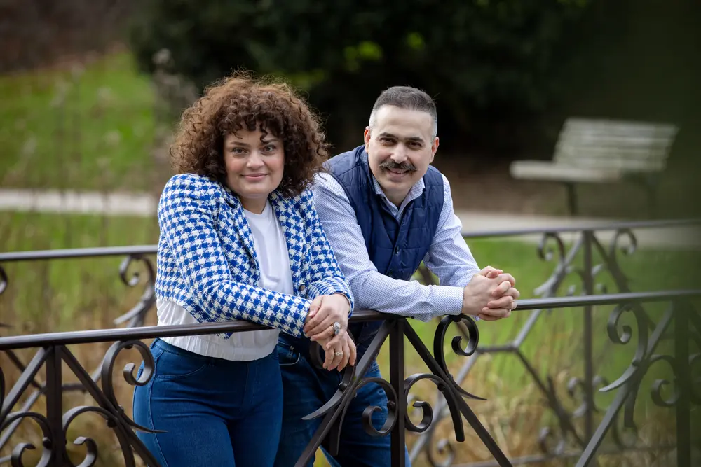 Nadia en Djibril Wachill