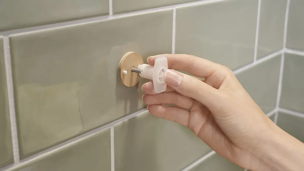 tesa® Aluxx Black Doucherek