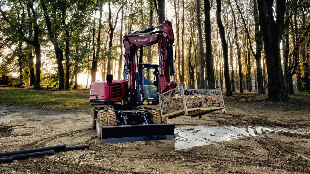 B110W Yanmar graafmachine