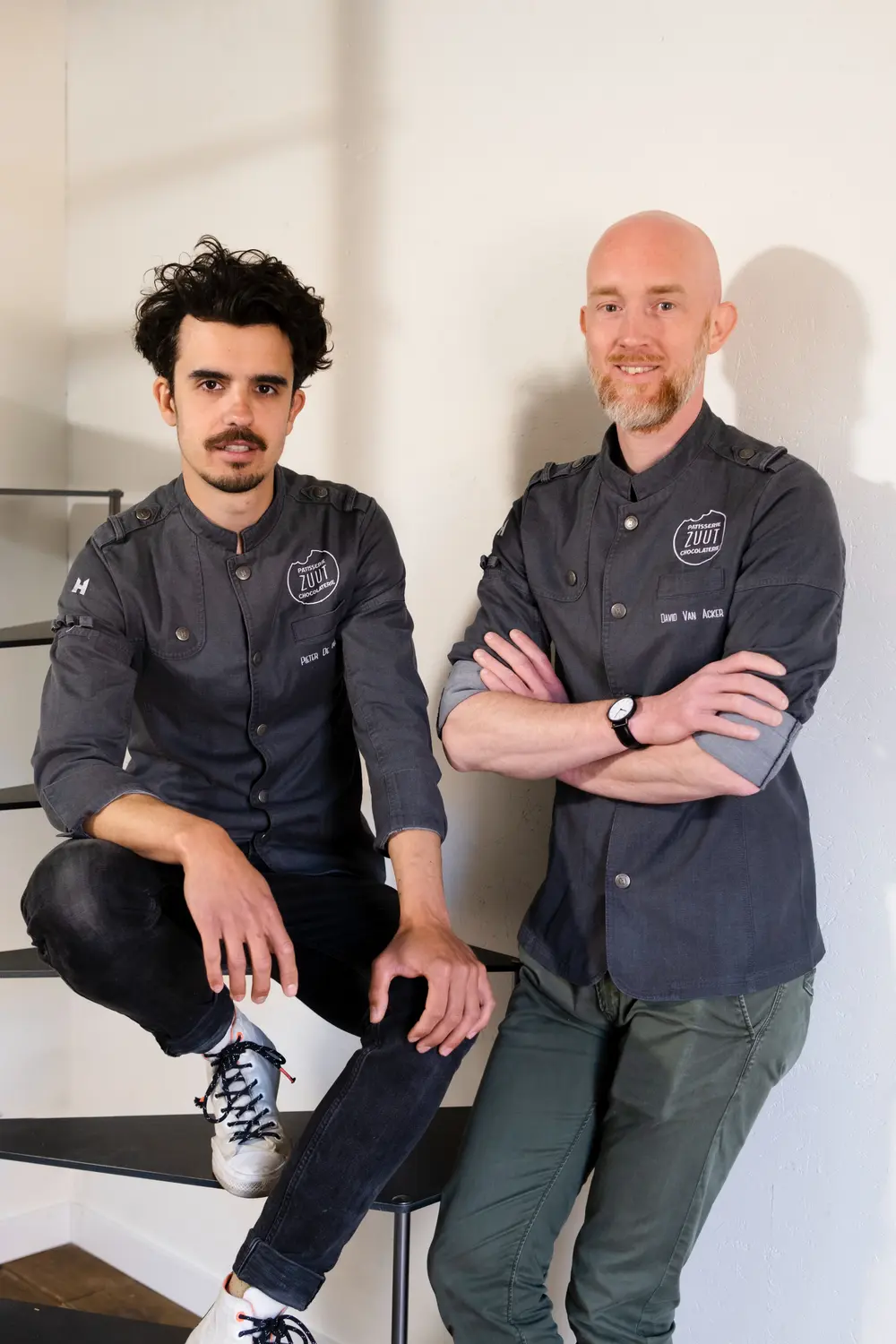 Pieter De Volder (links) en David Van Acker van ZUUT in Leuven © Ranson