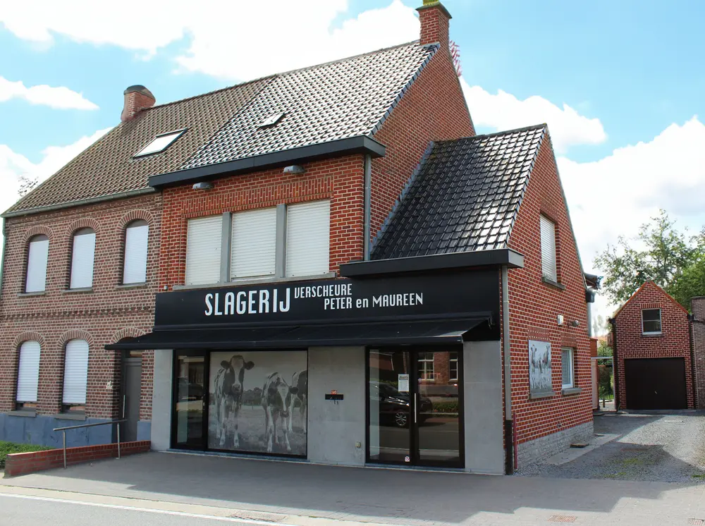 In 2014 werd de slagerij nog volledig verbouwd