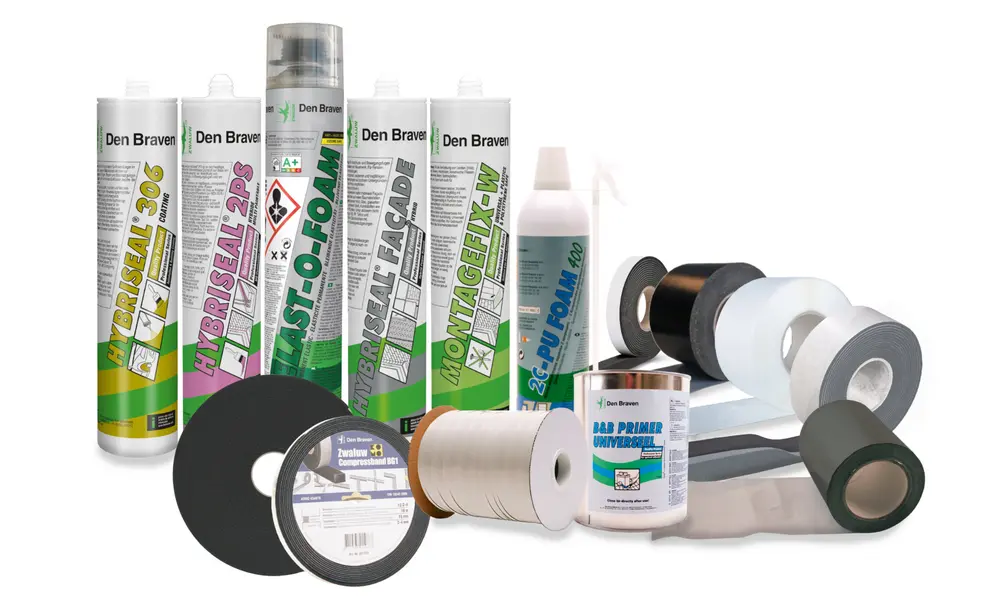 Groepsfoto Luchtdicht Bouwen Zwaluw assortiment