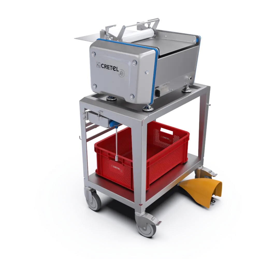 Bijpassende trolley ontworpen voor de M360M.