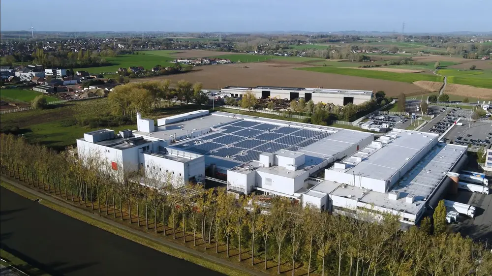 De site in Halle is slechts een van de vele vestigingen van Barry Callebaut