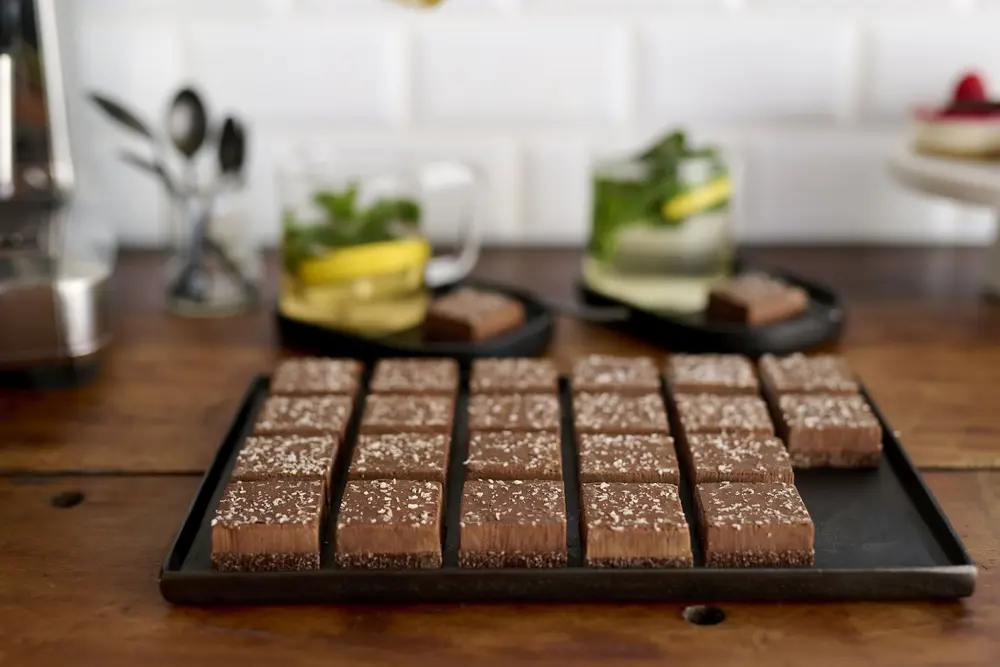 Carré chocolade ganache Vandemoortele