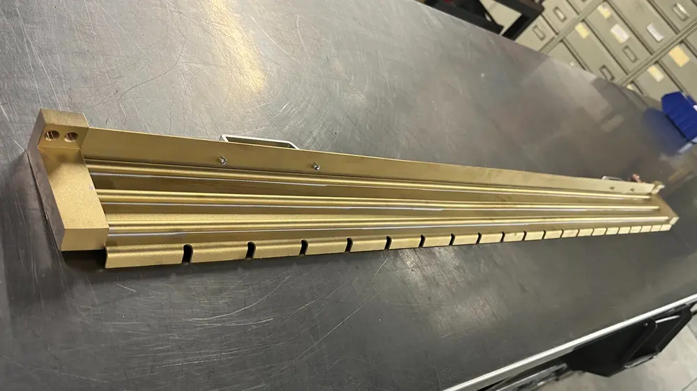 Atelier Verstrepen messing koelonderdeel