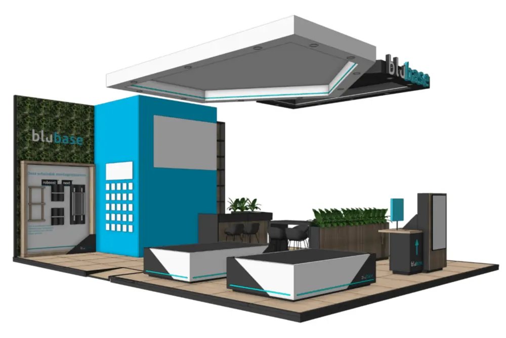 blubase stand op solar solutions
