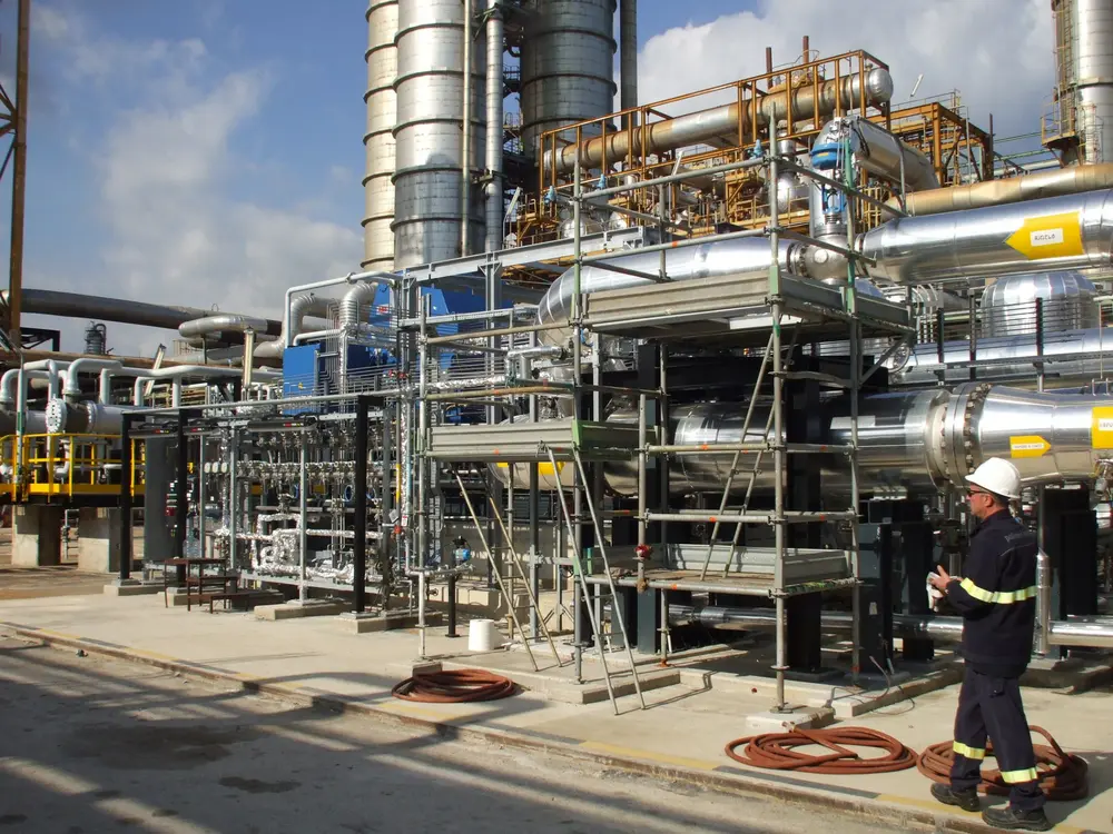 MVR for a petrochemical plant