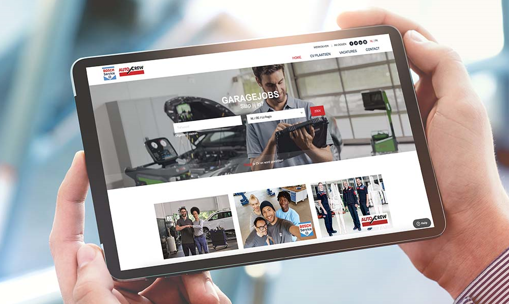 Bosch lanceert vacatureplatform garagejobs.be