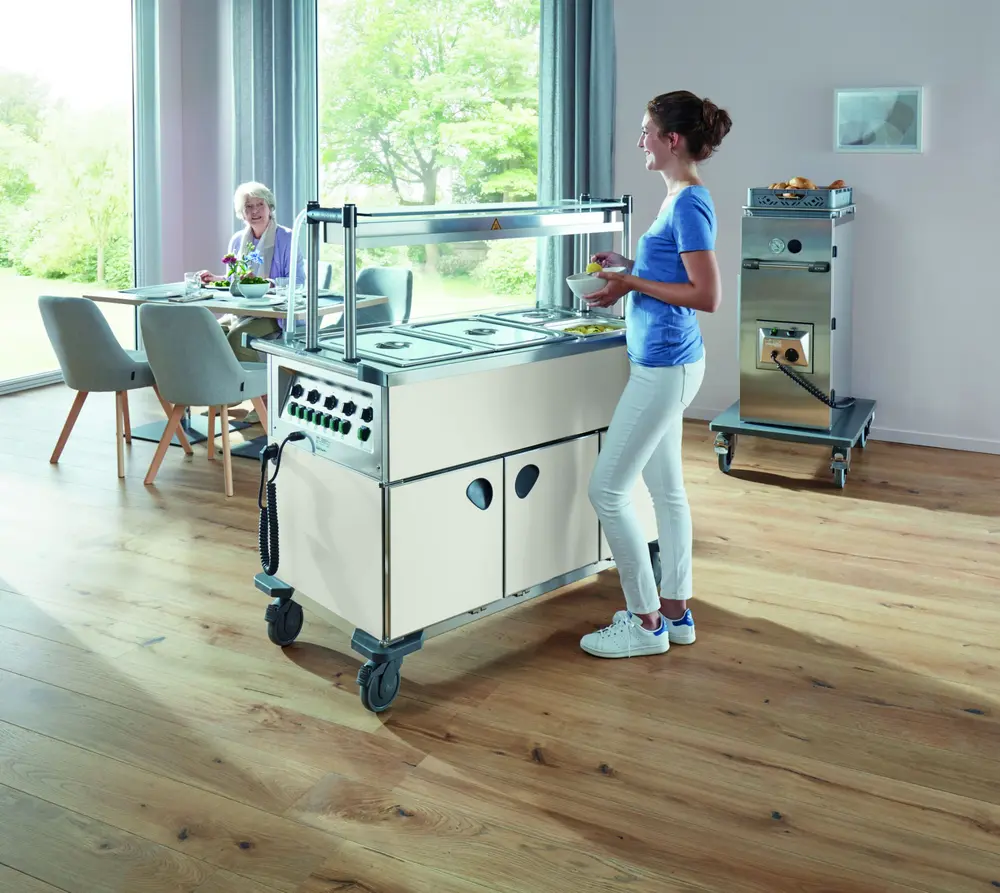 Bain marie wagen B.PRO