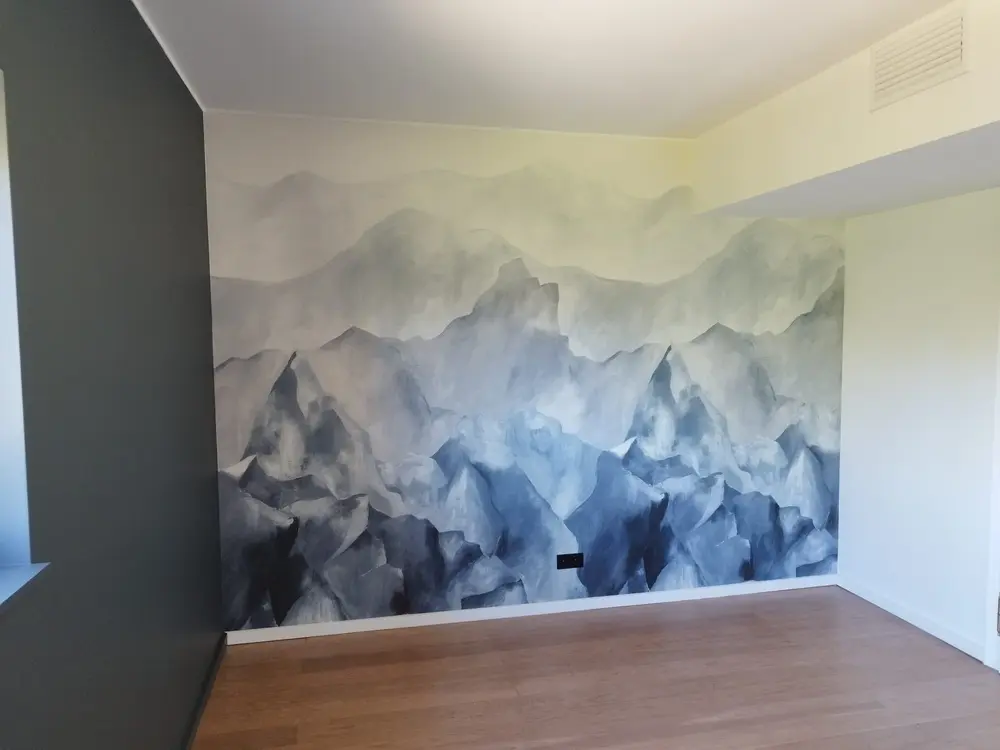 Gewaagd behang is de rode draad