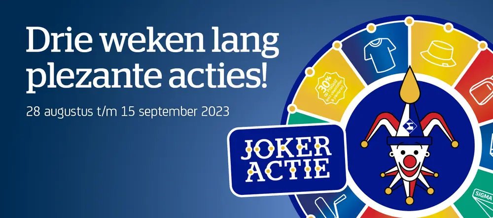 Drie weken lang plezante acties