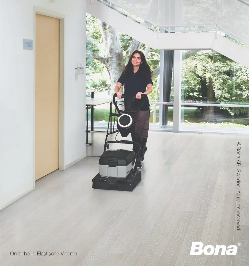 bona deep clean vrouw