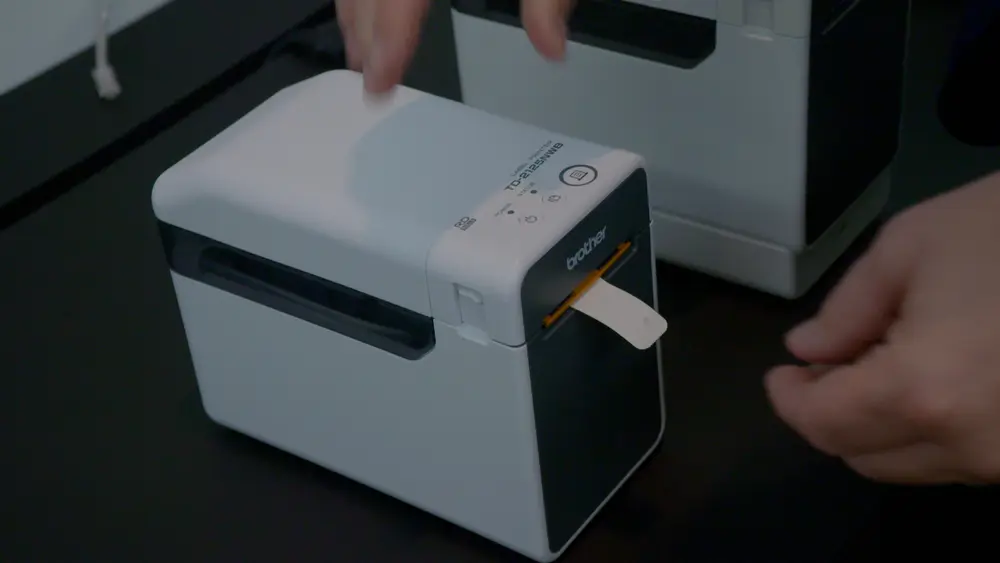 TD-reeks labelprinter voor ziekenhuisarmbandjes