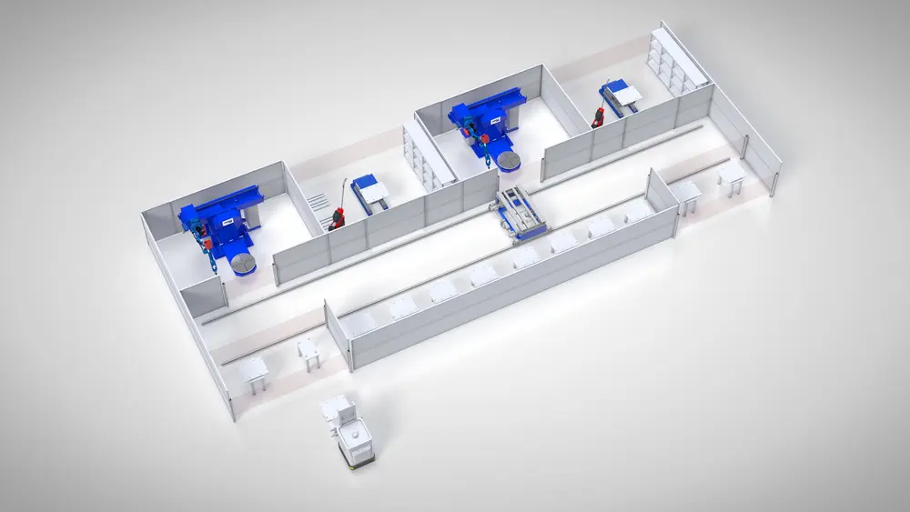 PEMA Flexible Manufacturing System