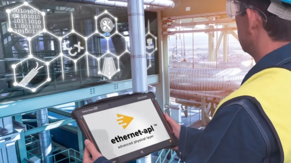 Ethernet-APL is slim, snel en digitaal