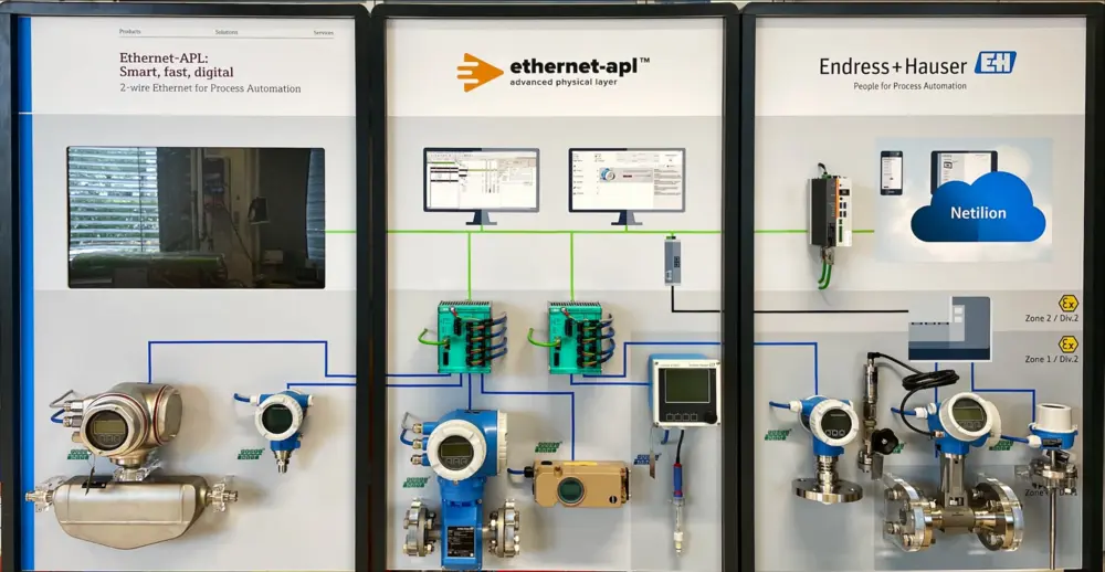 Endress+Hauser, en tant que précurseur bien connu en matière de numérisation, dispose déjà de certains appareils capables de communiquer avec