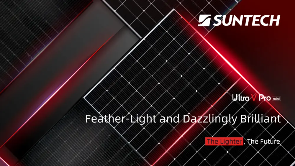 suntech feather light and dazzlingly briliant