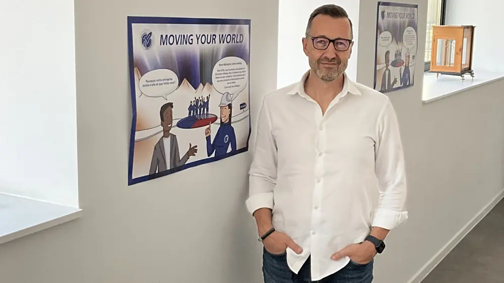 Fuchs Sales Manager François Breye