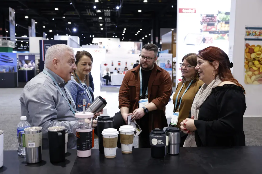koffiecups professionele beurs