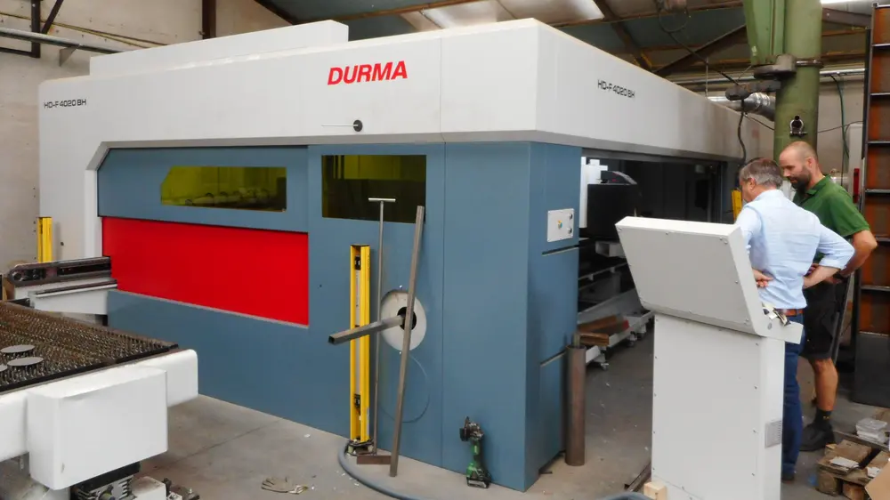 Metaalcomfort Oostende lasersnijden Durma
