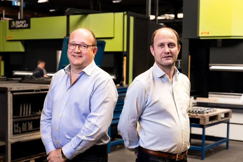 Marc en Luc Hegge familiebedrijf