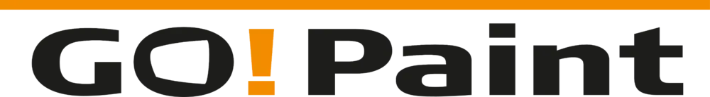 Logo Go!Paint zwart