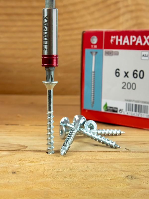 Hapax houtschroeven pgb