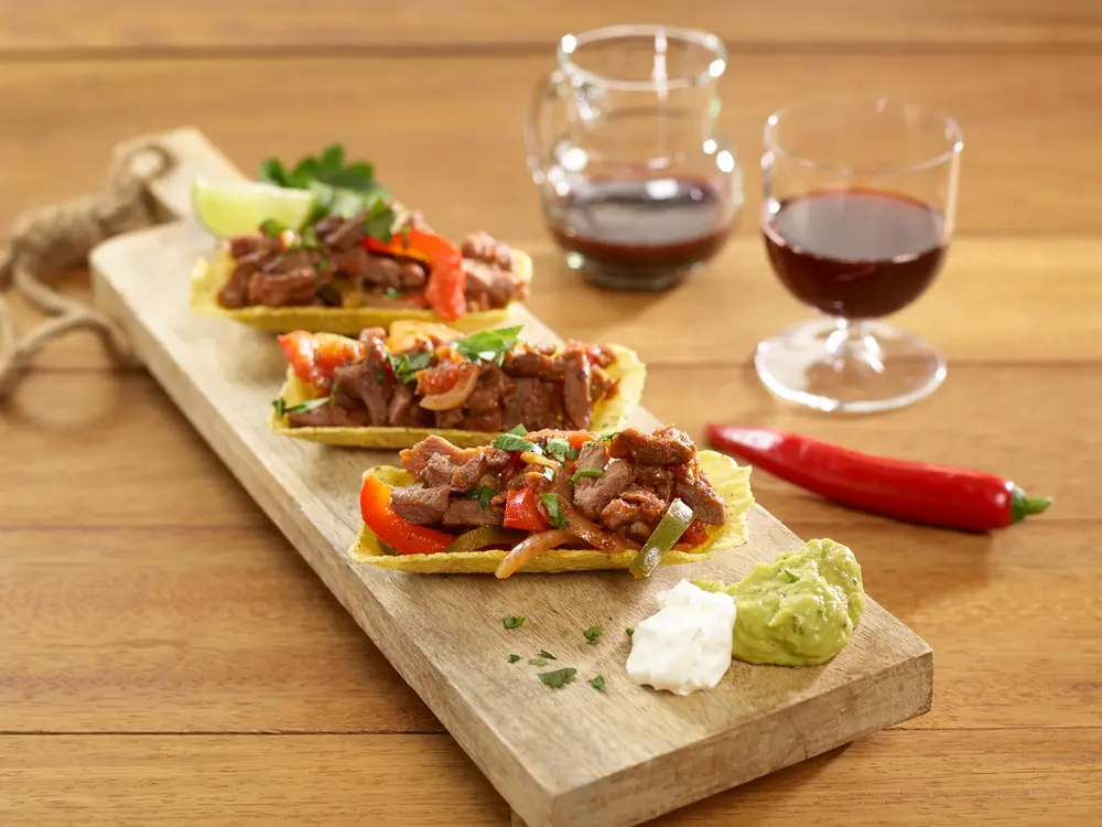 Fajita schotel met Daddy Cool vlees