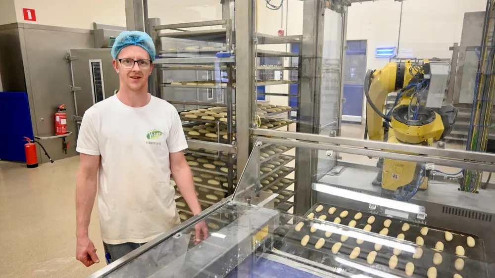 Bakkerij Mariën Balen mobiele robot