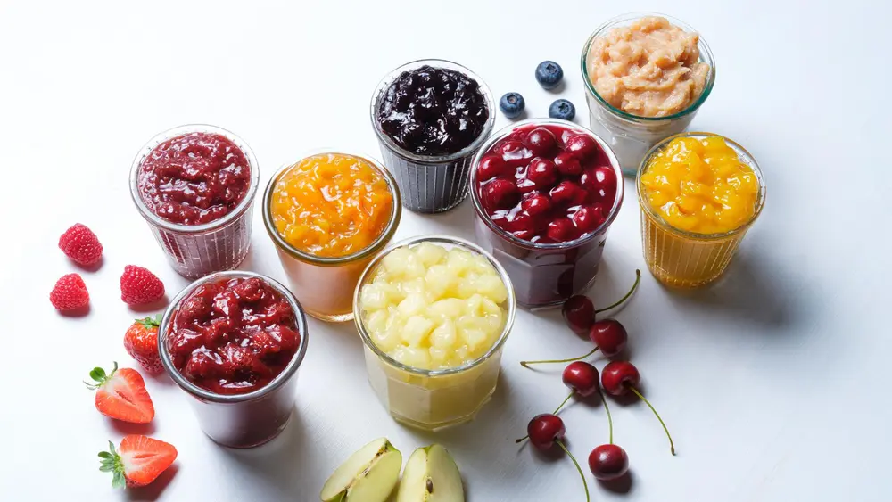 Foto fruitvullingen assortiment Puratos