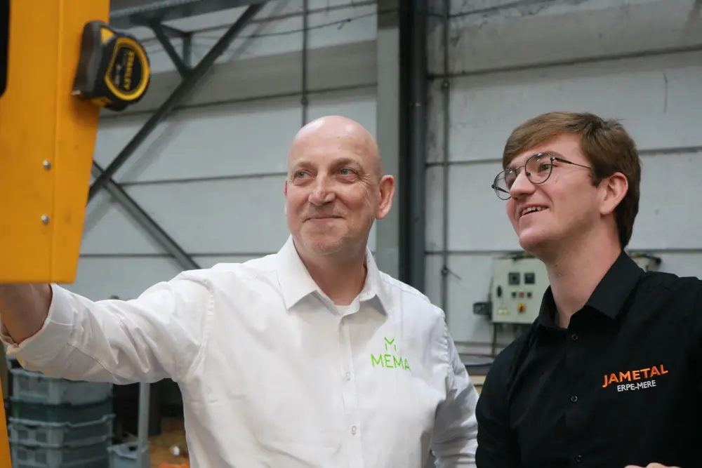 Herwig Van Woensel (MEMA) en Maxim Janssens