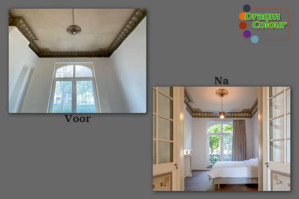 dream colour voor en na