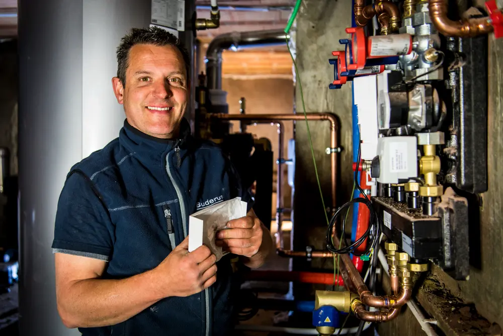 buderus hybride installatiee