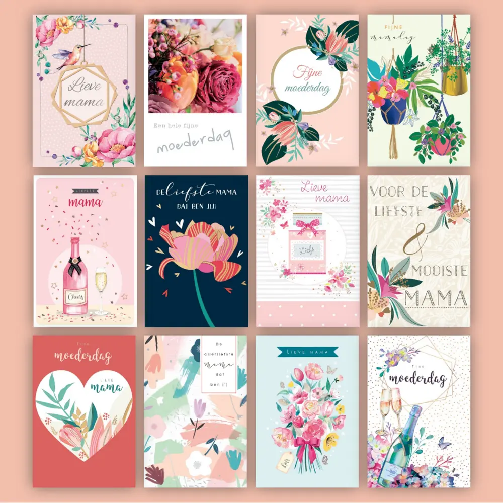 wenskaarten moederdag traditioneel